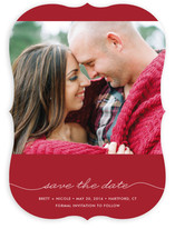 Beautifully Penned Save the Date Cards