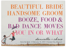 You In or What? Save the Date Cards