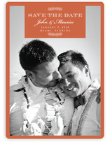 Swirl Deco Save the Date Cards