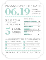Year in Review Save the Date Cards