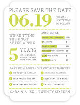 Year in Review Save the Date Cards