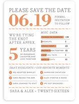 Year in Review Save the Date Cards
