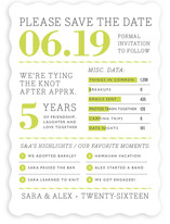Year in Review Save the Date Cards