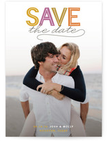Modern Headline Save the Date Cards
