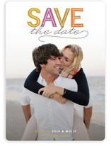Modern Headline Save the Date Cards
