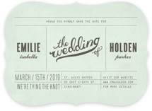 Mr. Laurence Save the Date Cards