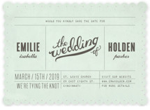 Mr. Laurence Save the Date Cards