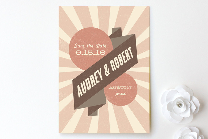 Big Top Save the Date Cards