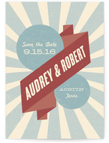 Big Top Save the Date Cards