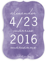 Simply Sweet Watercolor Save the Date Cards