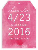 Simply Sweet Watercolor Save the Date Cards