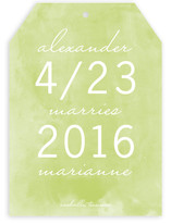 Simply Sweet Watercolor Save the Date Cards