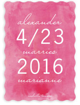 Simply Sweet Watercolor Save the Date Cards