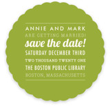 The Square Type Save the Date Cards