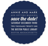 The Square Type Save the Date Cards