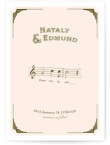 Bridal Chorus Save the Date Cards