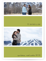 Bold Stripe Save the Date Cards