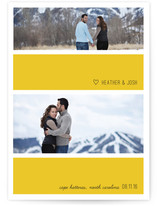 Bold Stripe Save the Date Cards