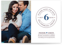 Diamond Ring Save the Date Cards