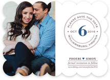 Diamond Ring Save the Date Cards