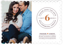 Diamond Ring Save the Date Cards