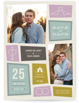 A Modern Couple Save the Date Cards
