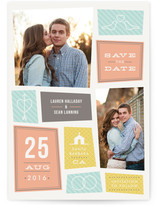 A Modern Couple Save the Date Cards