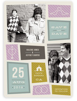 A Modern Couple Save the Date Cards