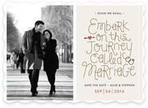 On This Journey Save the Date Cards
