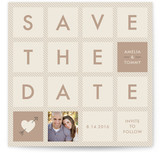 Squared Save the Date Cards