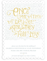 Once Upon Save the Date Cards
