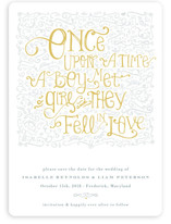 Once Upon Save the Date Cards