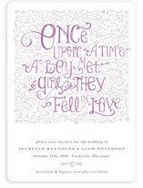 Once Upon Save the Date Cards