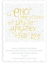 Once Upon Save the Date Cards