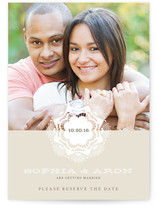 Grand Lace Save the Date Cards