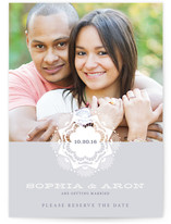 Grand Lace Save the Date Cards