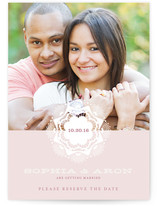 Grand Lace Save the Date Cards