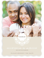 Grand Lace Save the Date Cards