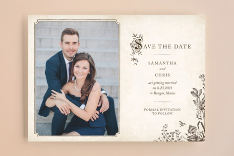 Story Book Save the Date Cards