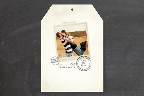 Vintage Love Save the Date Cards