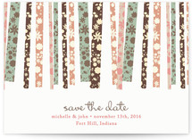 Charming Ribbons Save the Date Cards