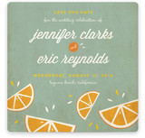 Citrus Lovin' Save the Date Cards