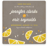 Citrus Lovin' Save the Date Cards