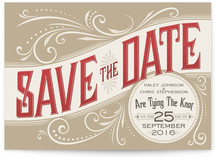 Good Ol' Fashion Love Save the Date Cards