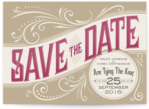 Good Ol' Fashion Love Save the Date Cards