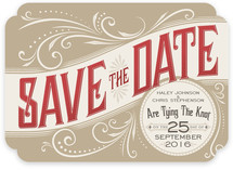 Good Ol' Fashion Love Save the Date Cards