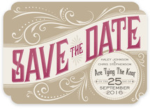 Good Ol' Fashion Love Save the Date Cards