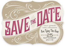 Good Ol' Fashion Love Save the Date Cards