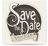 Antiquely Save the Date Cards