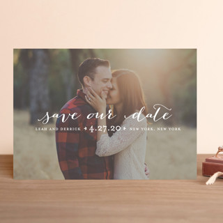 Meet in the Middle Save the Date Cards